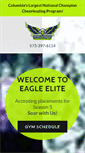 Mobile Screenshot of eagleelitecheer.com